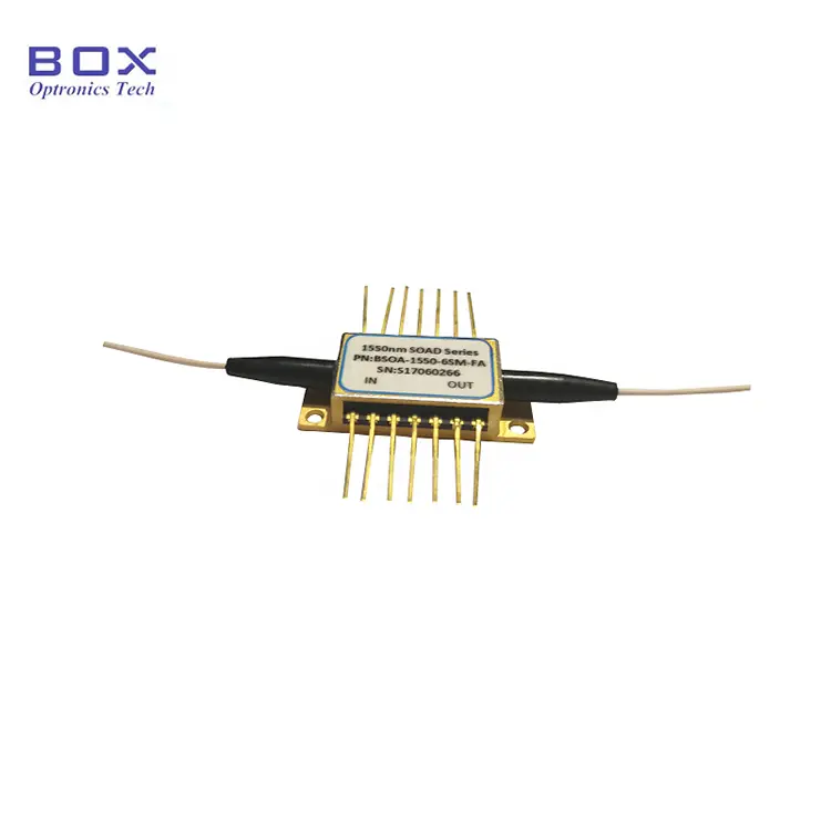 Amplificador óptico semicondutor SOA 1550 nm 25 dB