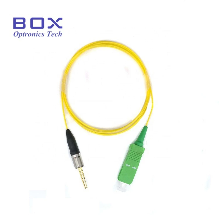 Diodo a laser de pigtele coaxial de 1350 nm