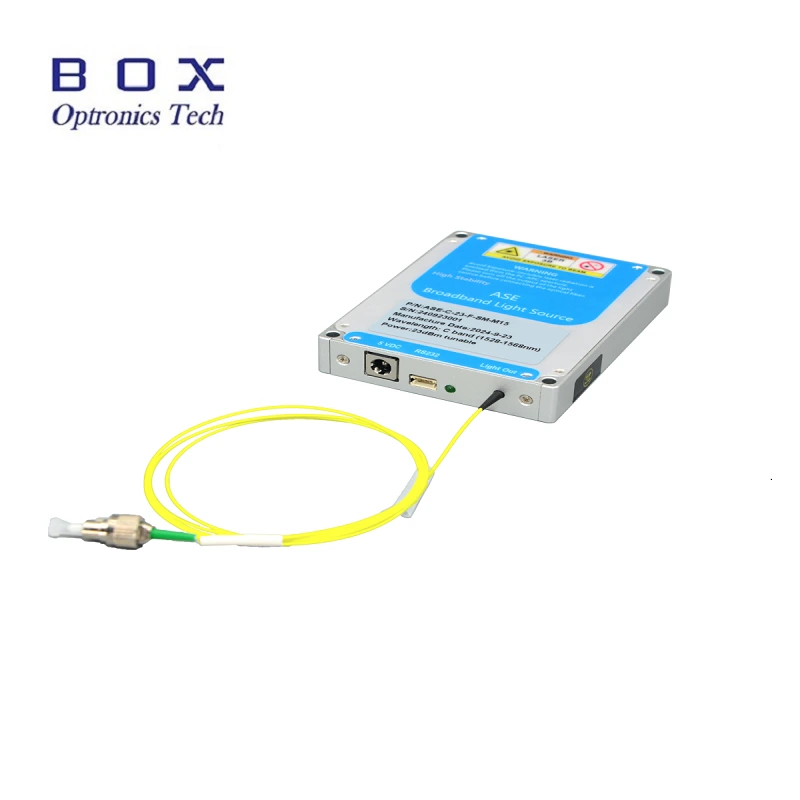 Fonte de luz ASE Broadband Range 1528-1603 nm C+L