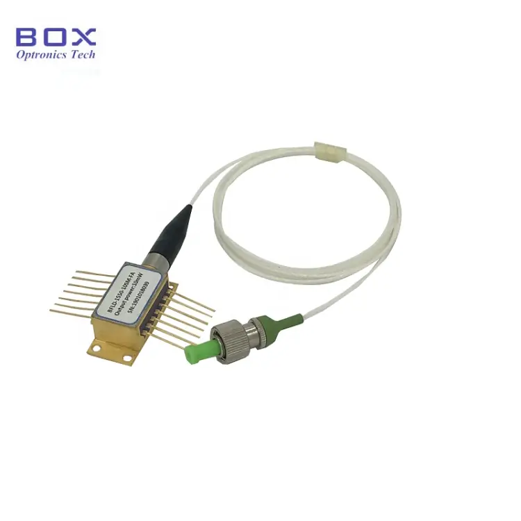 1550 nm 100 mW de 100 kHz Diodo a laser estreito com uma linha diferente
