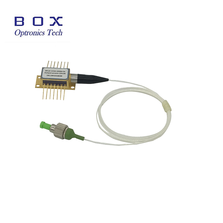1550 nm 50 MW Diodo a laser estreito a laser